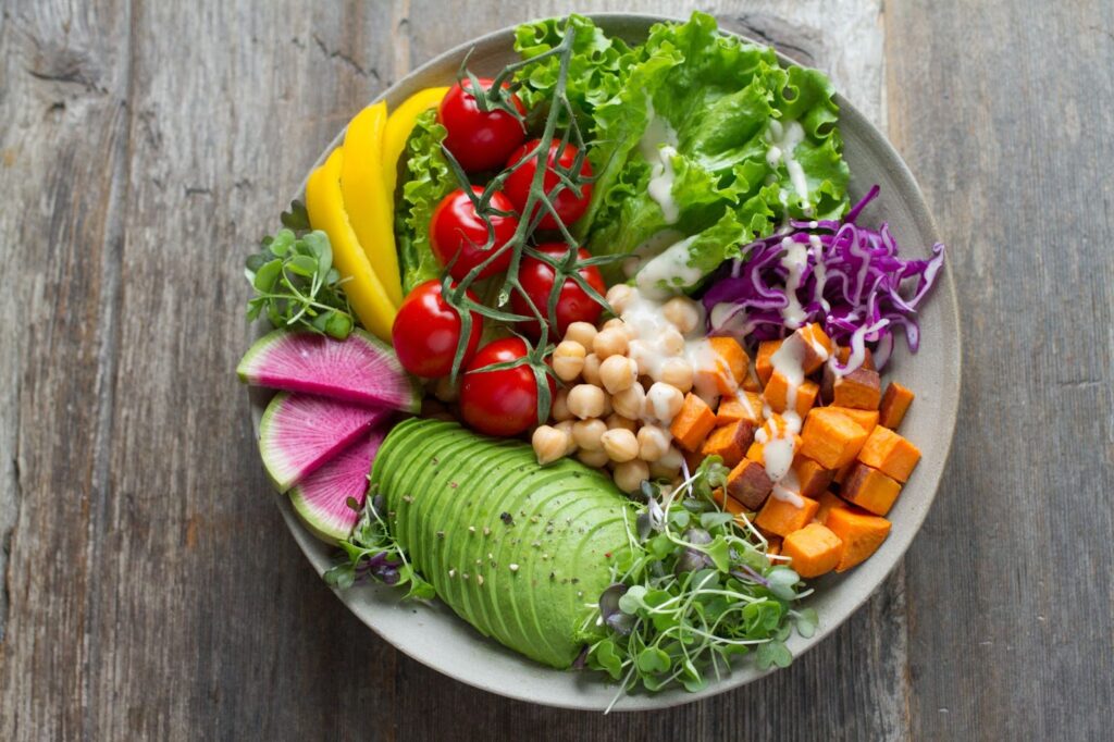 蔬果類食物本身就是營養價值高的低卡路里食物。圖片來源：Unsplash。
